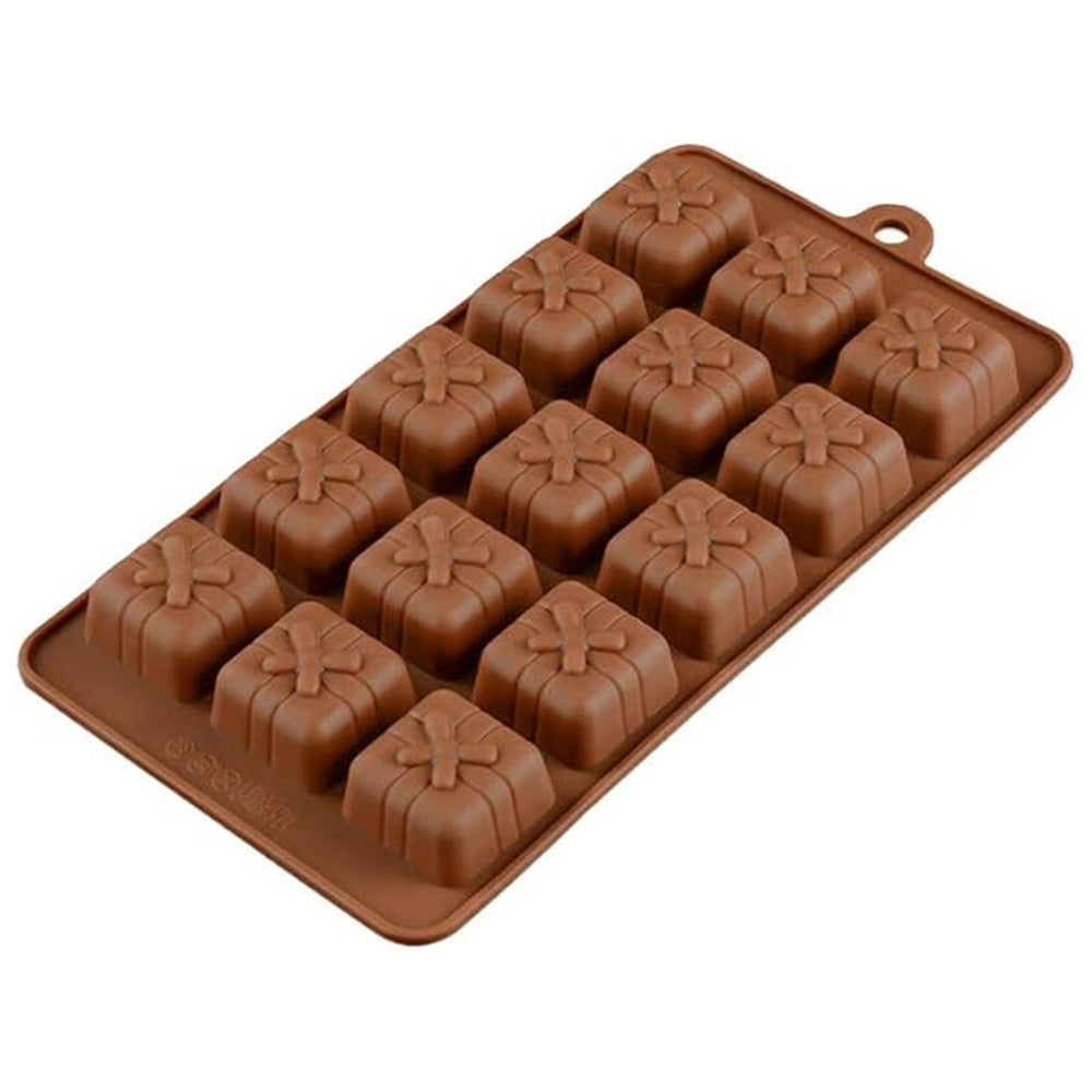 Gift Box Silicone Chocolate Mold 15 Cavity