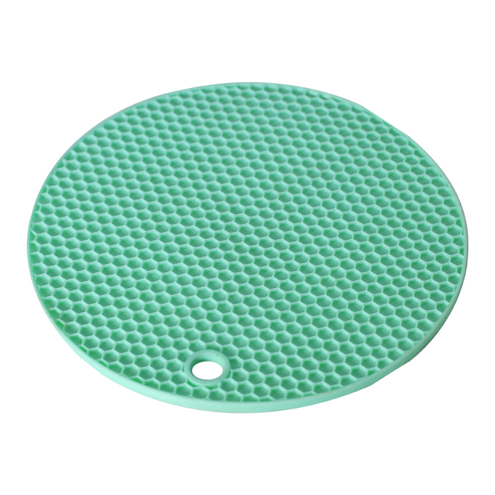 Round Hot Pot Mat Silicone 17cm