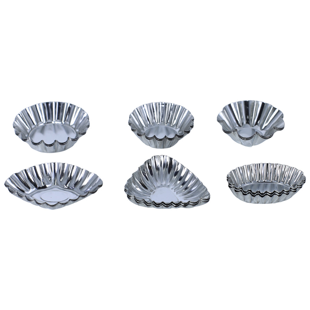 6 Design Mini Tart Mold 18Pcs Set