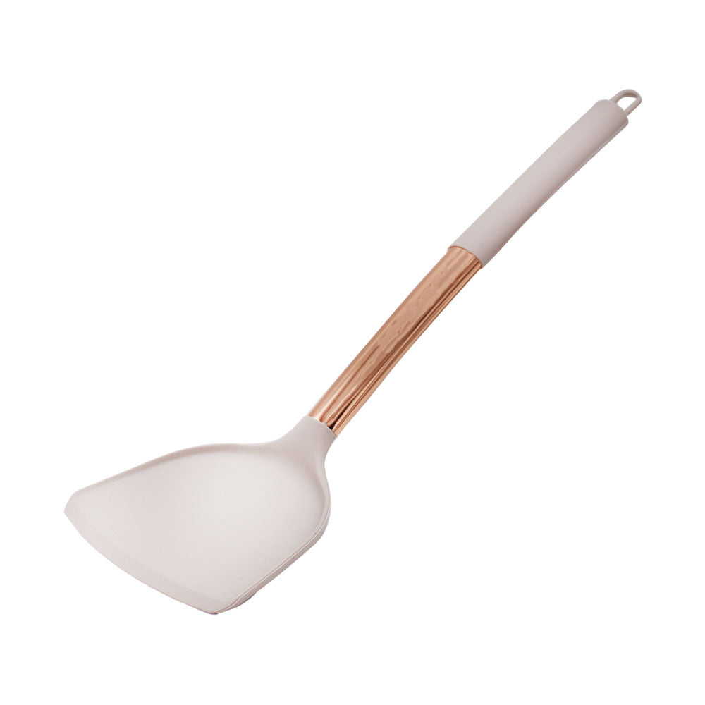 SHENGAYA Silicone Spatula Turner With Copper Handle