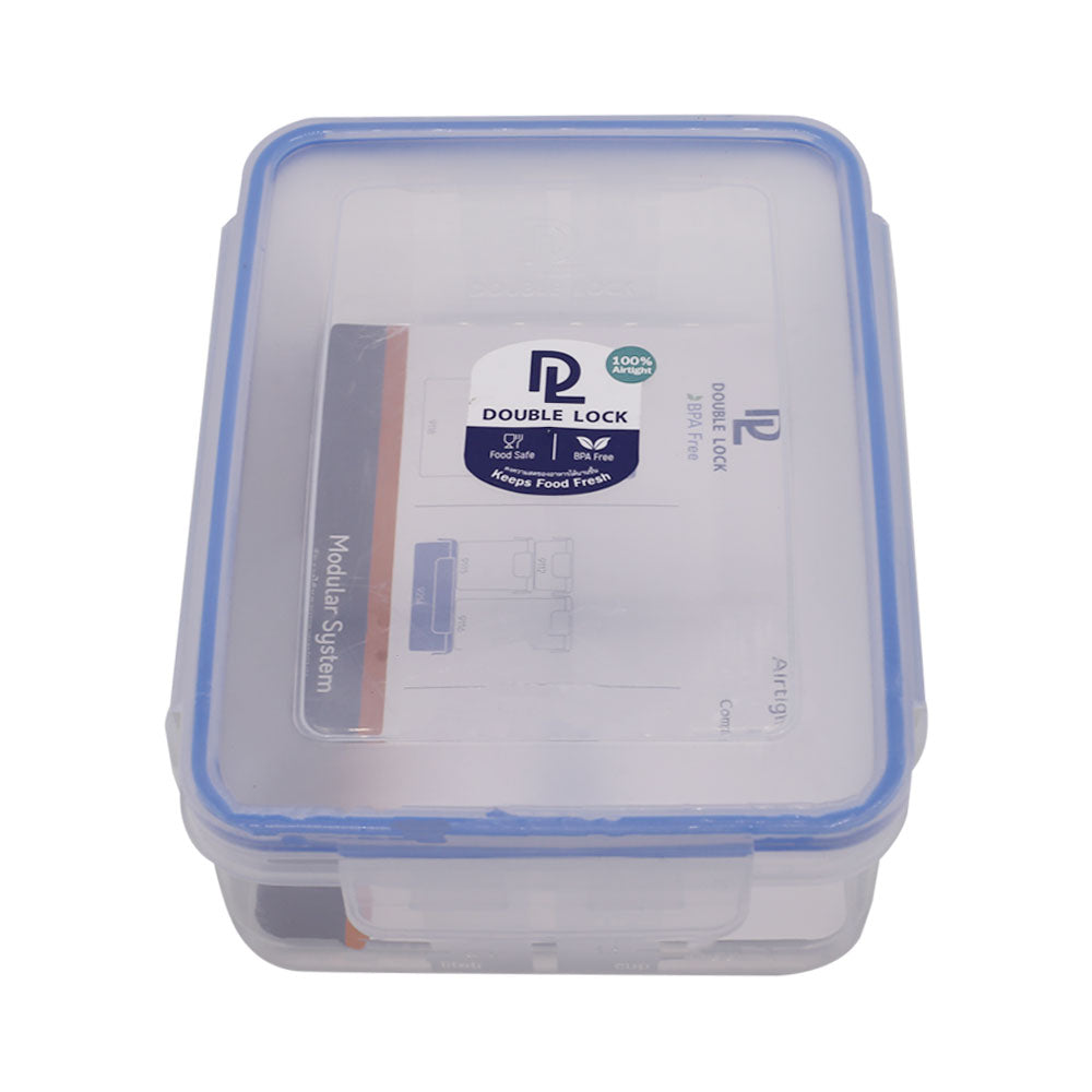 DL Airtight Plastic Rectangle Storage Box 320ml