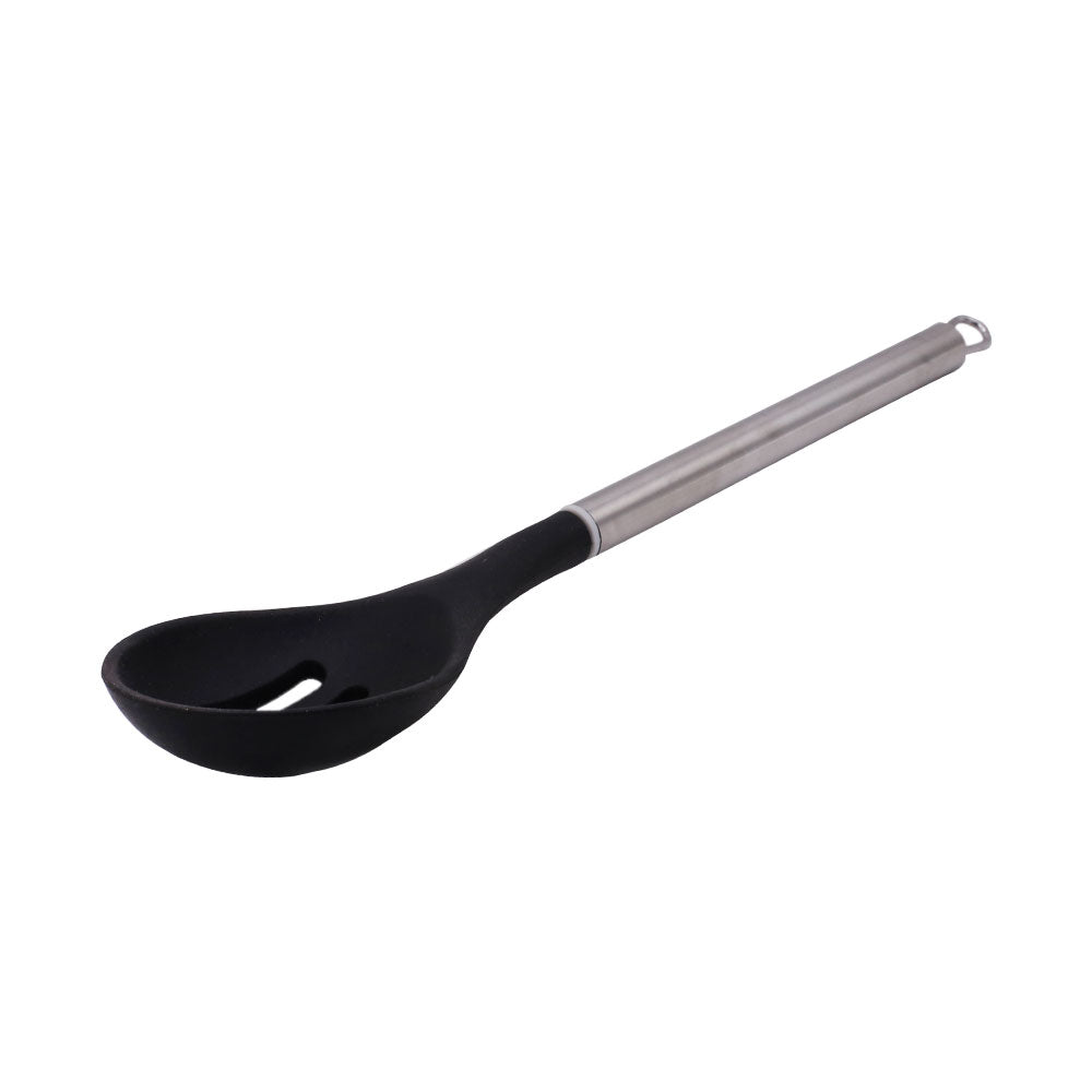 CONGAYO Silicone Slotted Spoon With Stainless Steel Handle