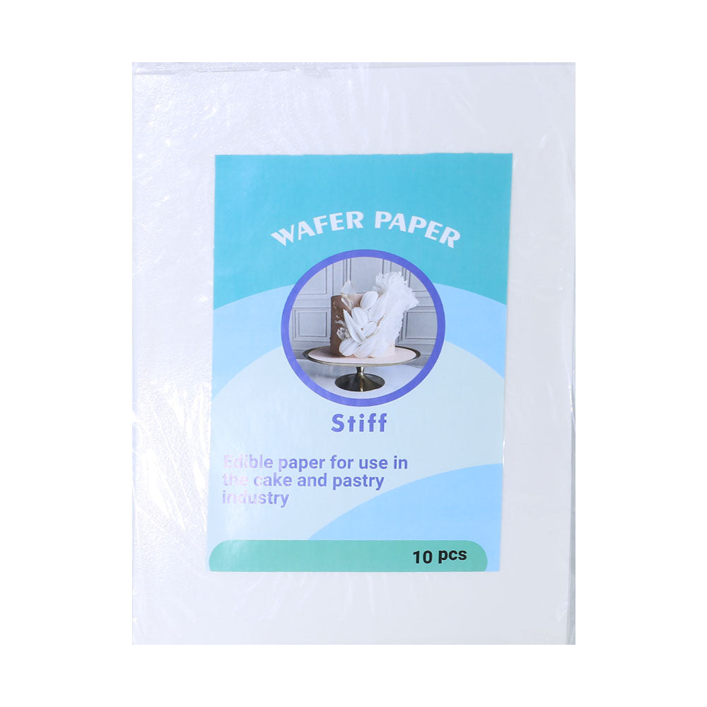 Stiff Edible Wafer Paper 10Pcs Pack