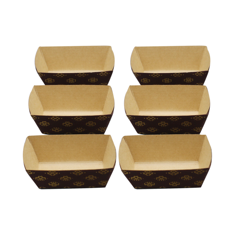 Mini Loaf Cake Liner 6pcs Set (10.5 x 6)cm