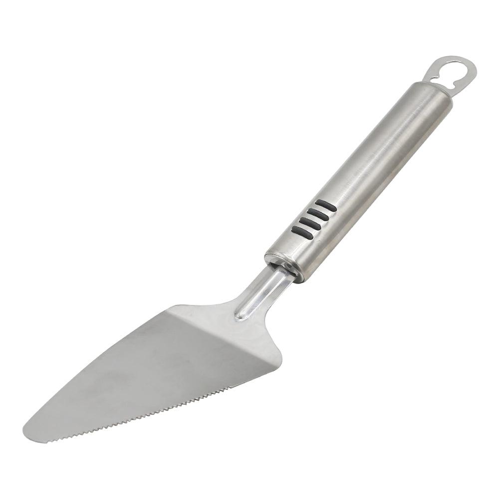 Cake, Pizza Lifter & One Side Serrated Slicer Stainless Steel