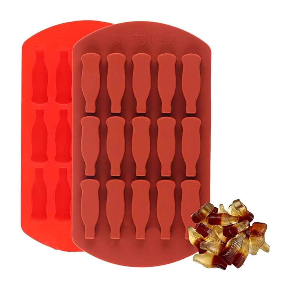 Cola Bottle Shaped Silicone Mold 15 Cavity