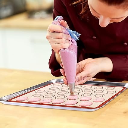 Teflon Baking Sheet Macaron, Baking Macaron Mat Sheet, Macaron Mat Tools