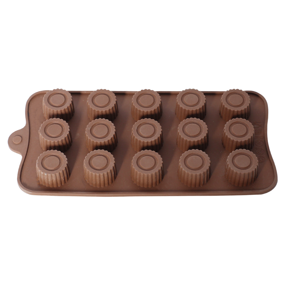 Jelly Shape Silicone Chocolate Mold 15 Cavity