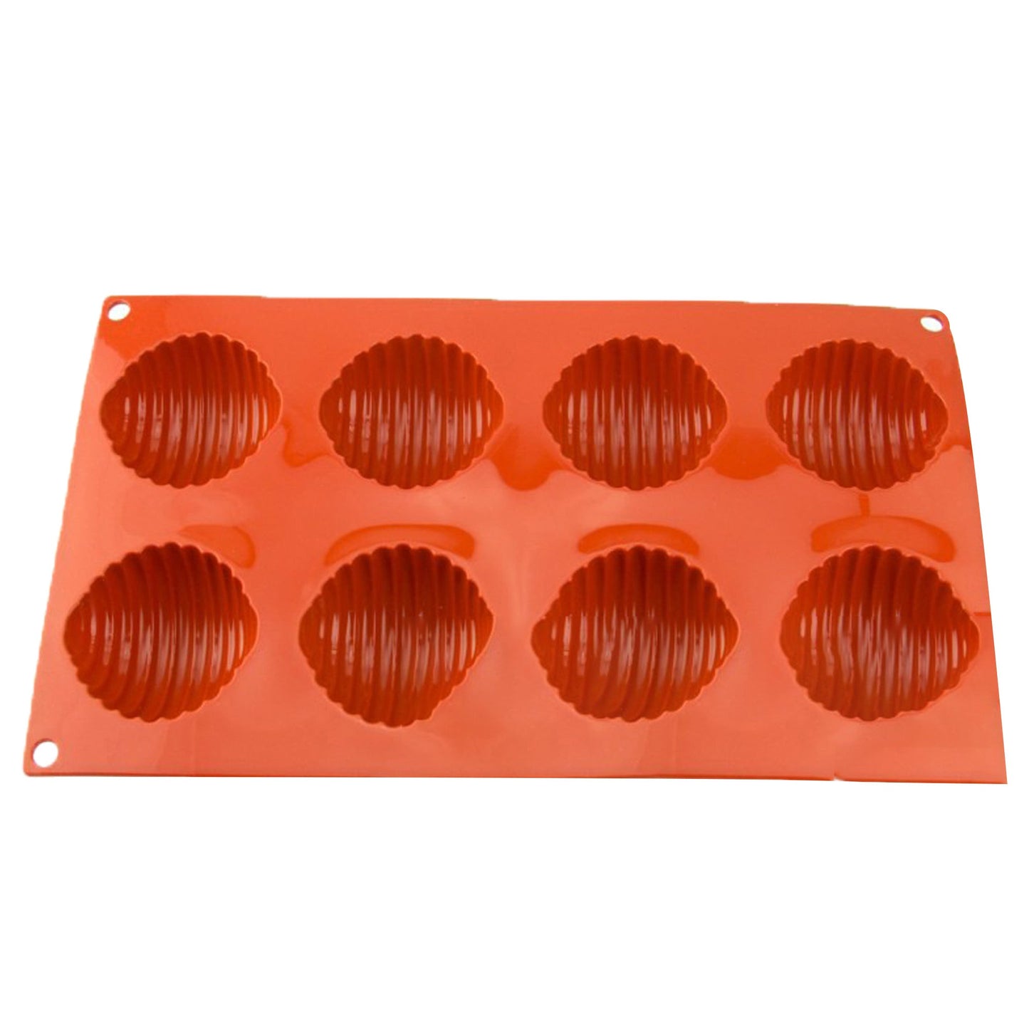 Striped Easter Egg Silicone Mold 8 Cavity