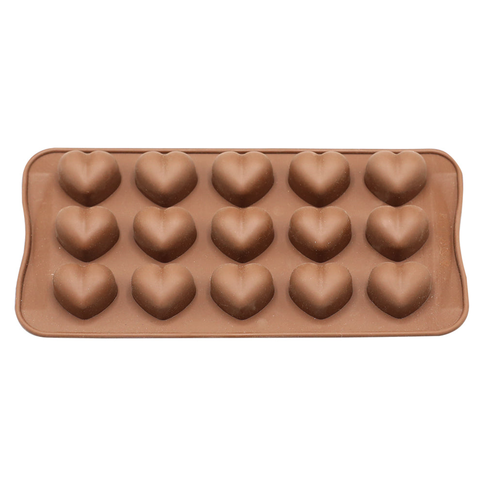 Heart Shape Silicone Chocolate Mold 15 Cavity