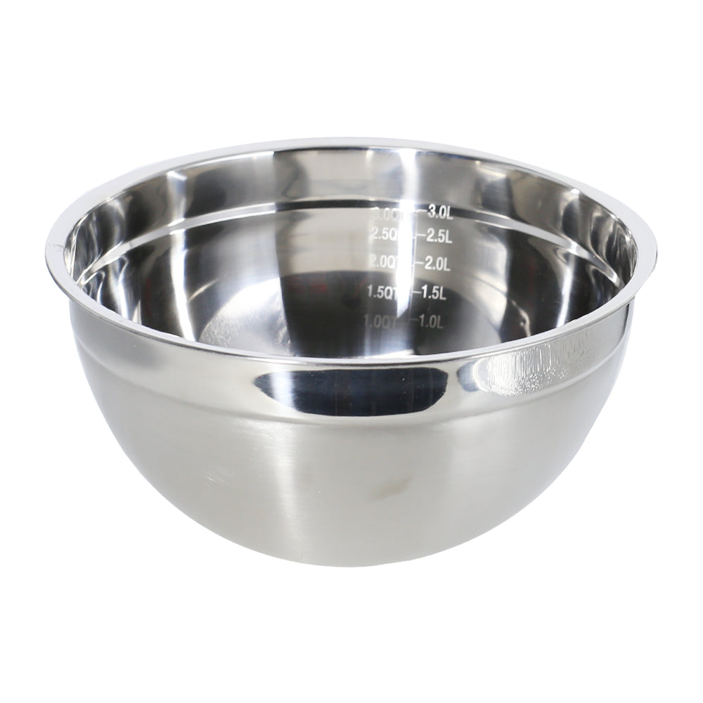 Stainless Steel Mixing Bowl 3.0L