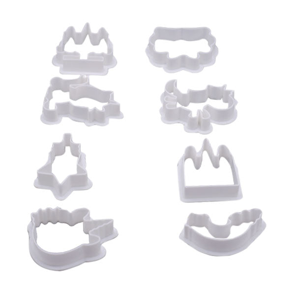 Animals Shape Fondant And Cookie Cutter 8Pcs Set