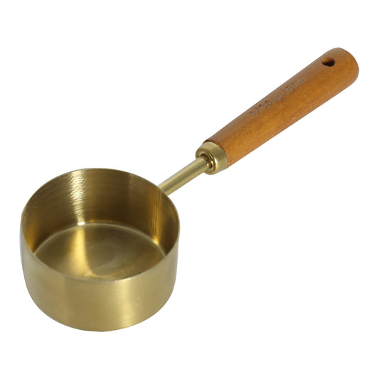 Measuring Cup Copper With Wooden Handle 80ml
