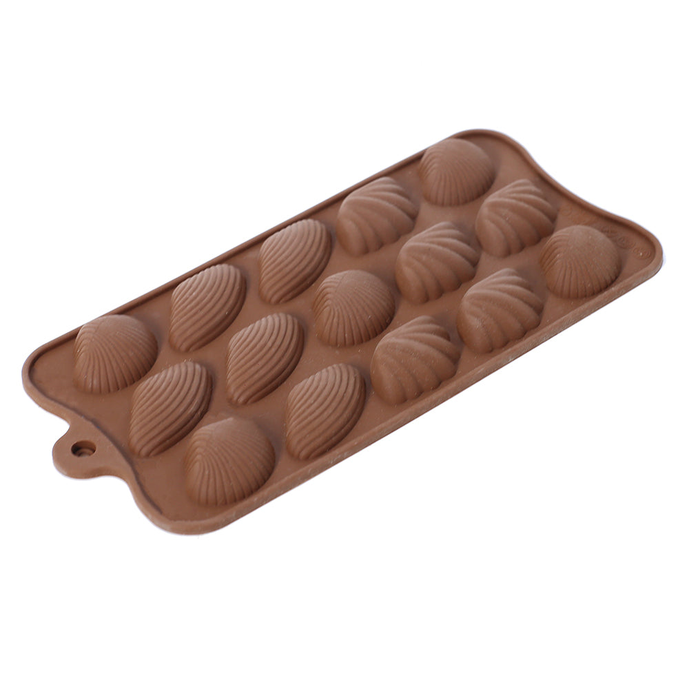 3 Design Shell Silicone Chocolate Mold 15 Cavity