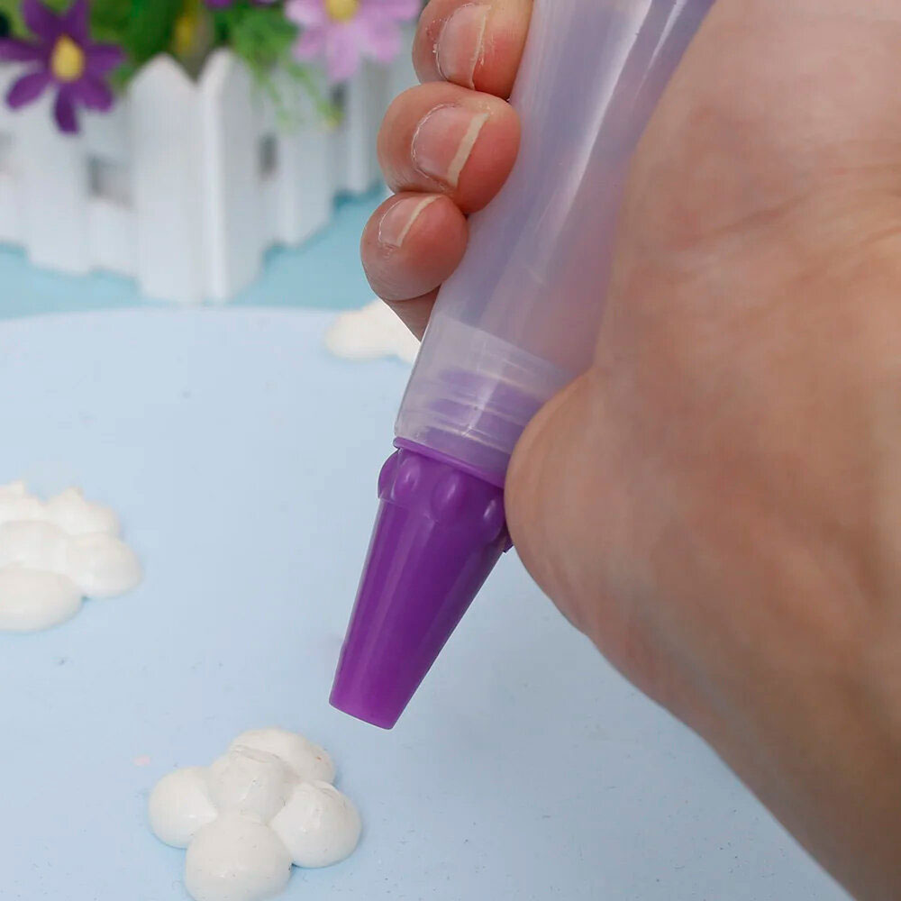 Cake Icing Writing Pen With 3 Plastic Nozzles