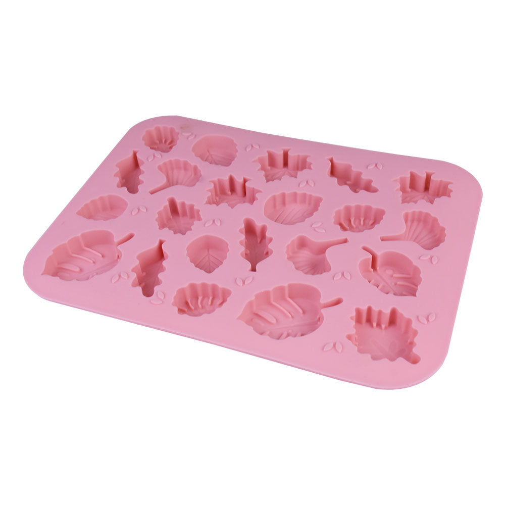 Mix leaf Silicone Chocolate & Fondant Mold 22 Cavity