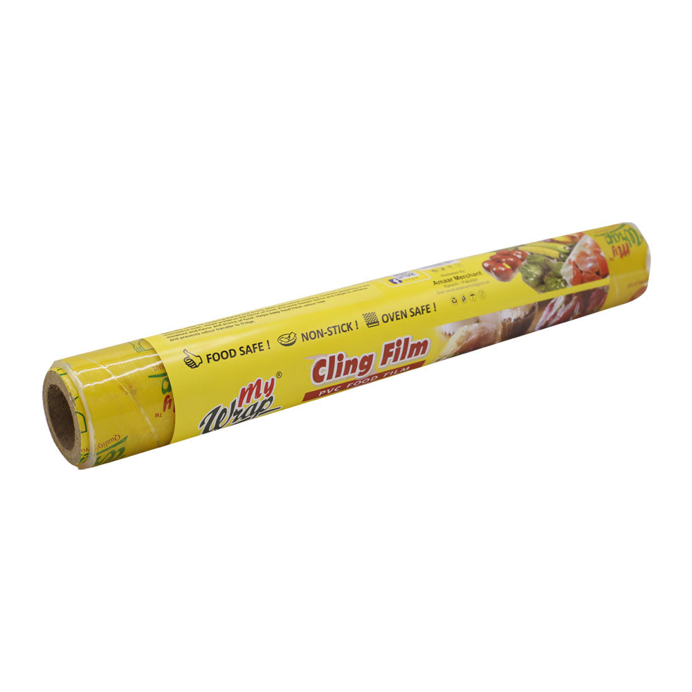 My Wrap Cling Film Plastic Food Wrap Thin Roll 45CM