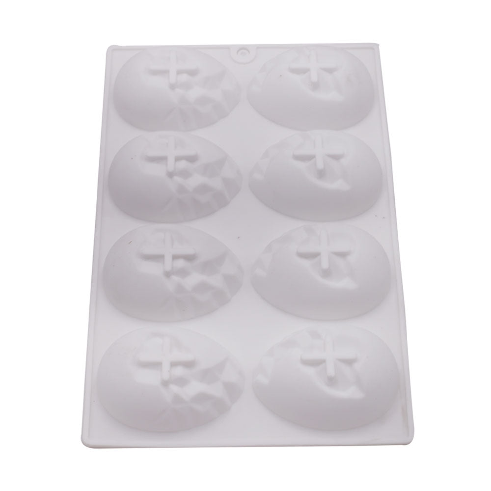 Diamond Cracked Easter Egg Silicone Mold