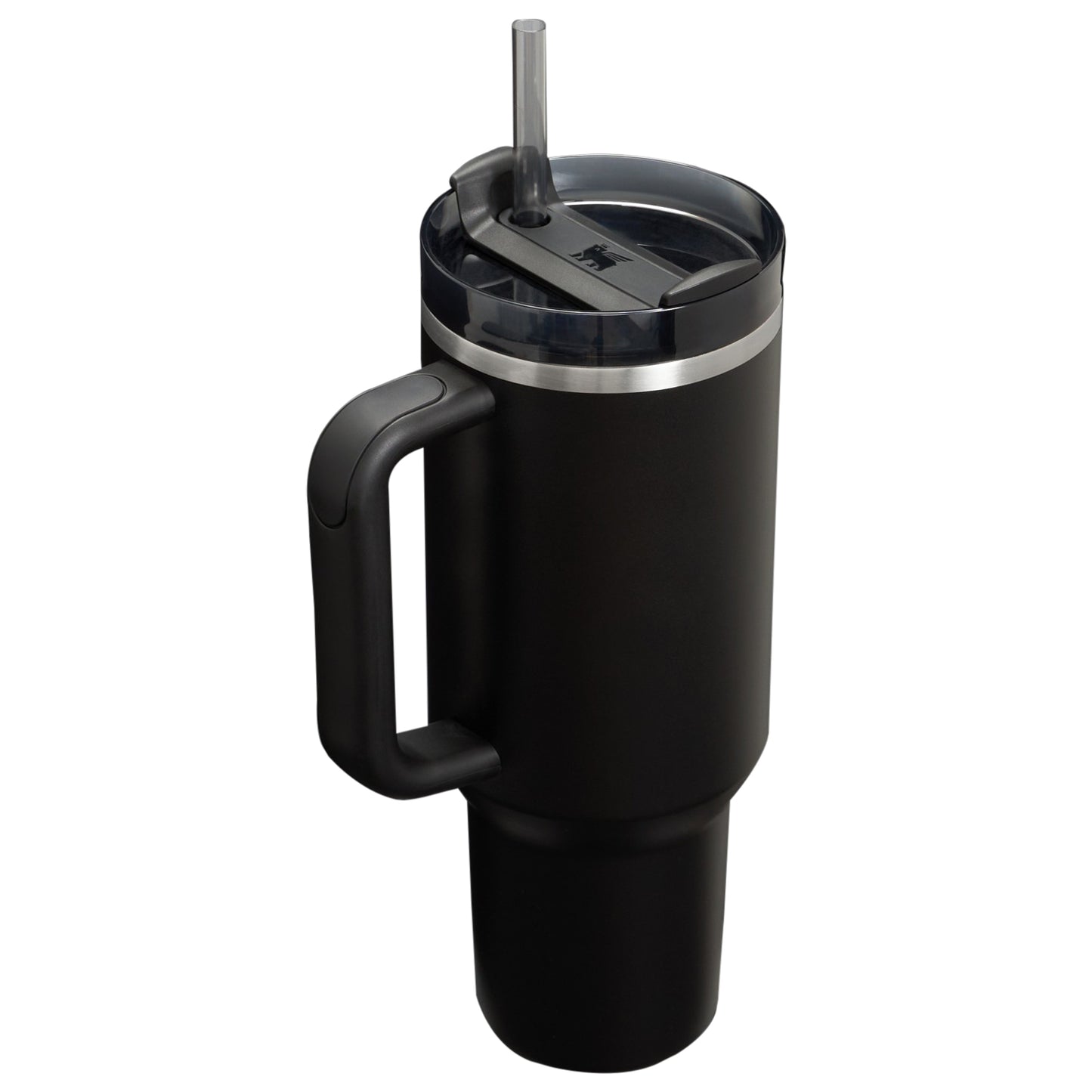 STANLEY Quencher Tumbler With Handle And Straw (Black)