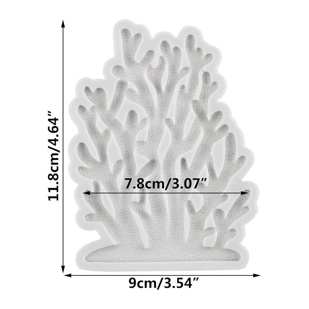 Coral Shape Silicone Fondant Mold