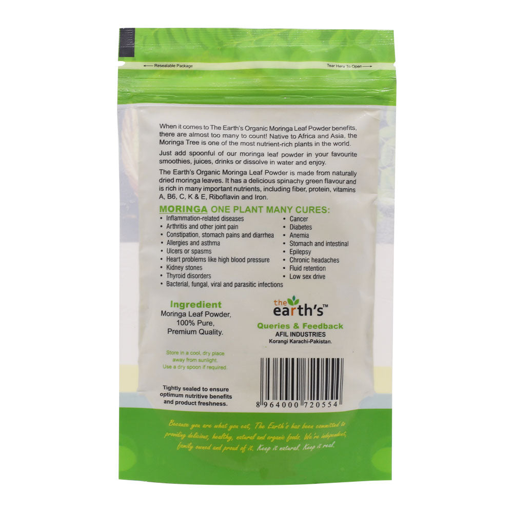 The Earth's Moringa Leaf Powder 60g