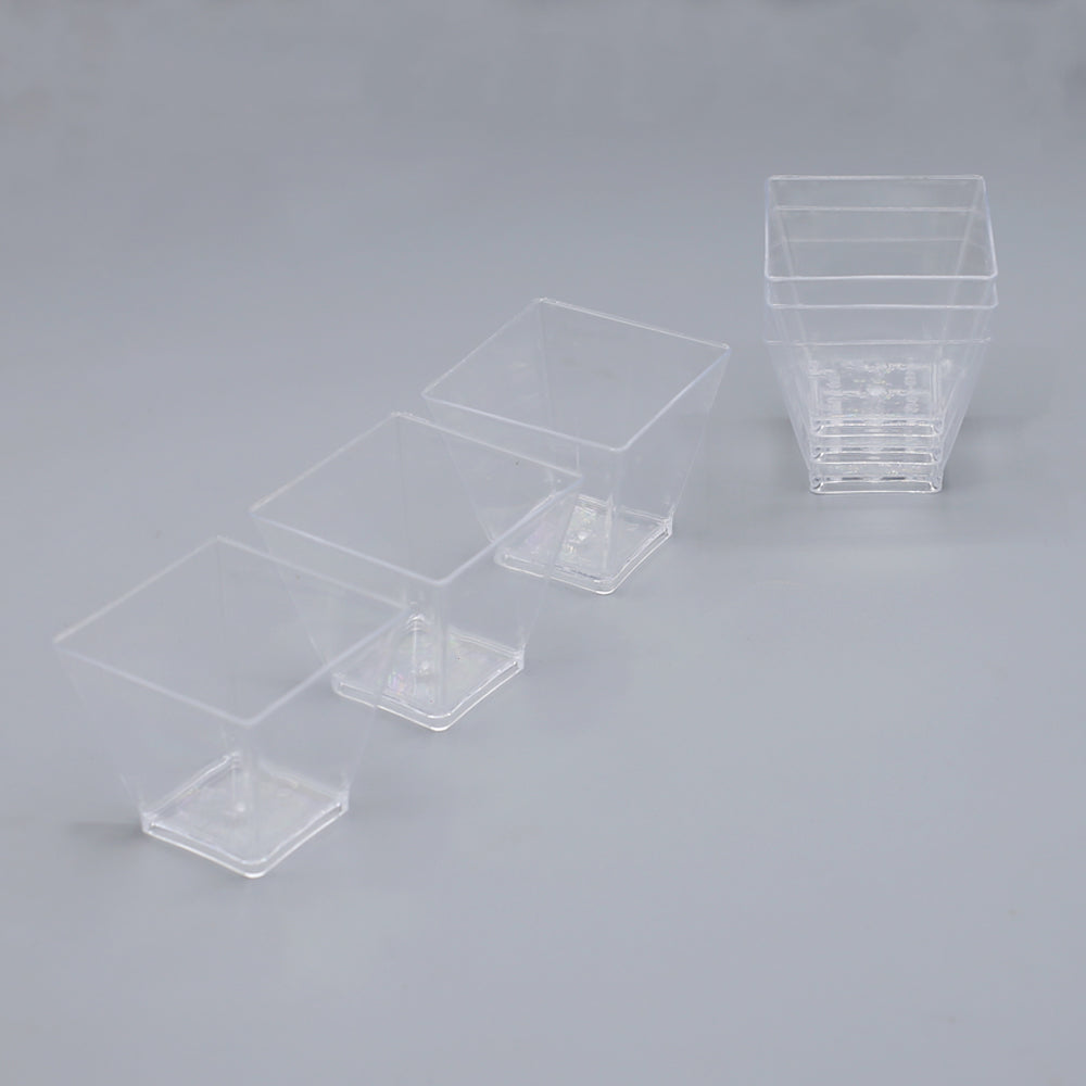 Square Short Glass 6 Pcs Set