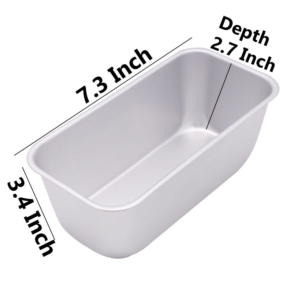 Aluminum Loaf Baking Mold 7.3Inch