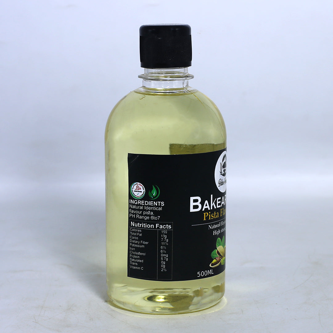 Bakearome Pista Flavour 500ML Bottle