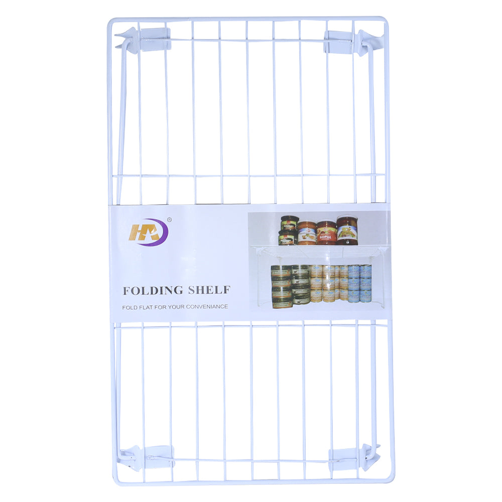 Folding Shelf Rack Steel (39.8x19.23)cm