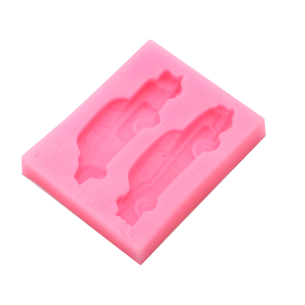 Car Silicone Fondant Mold 2 Cavity