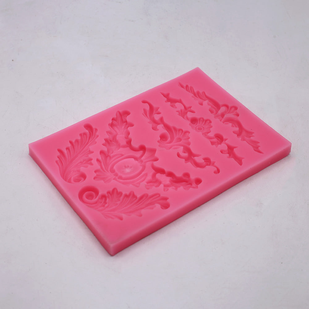 Feather Crown Silicone Fondant Mold