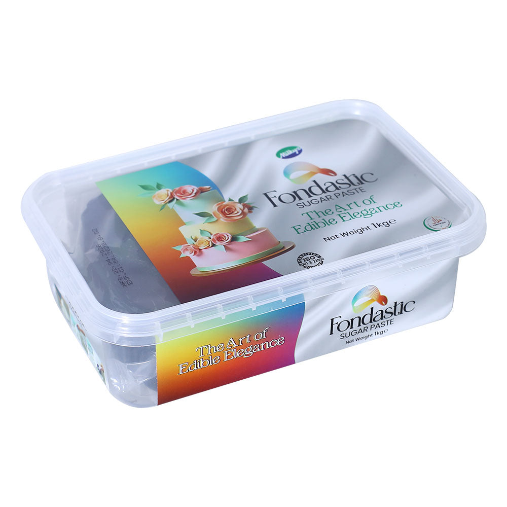 Milkyz Food Fondastic Black Fondant Sugar Paste 1Kg