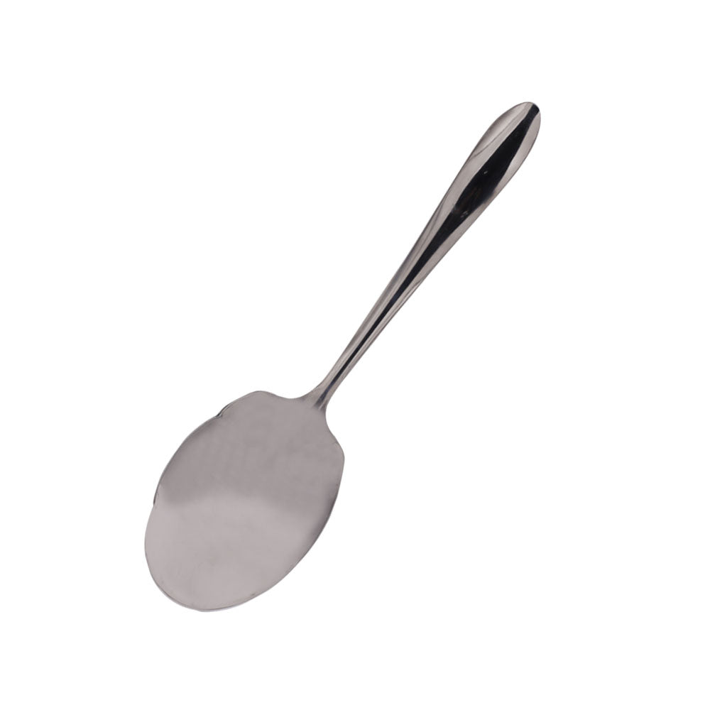 Oval Base Stainless Steel Rice Serving Spoon 2Pcs Set