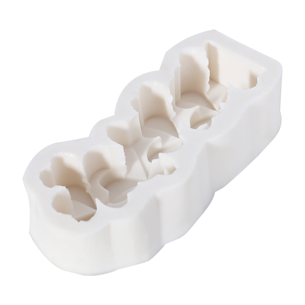 Bunch Of Flower Silicone Candle Mold