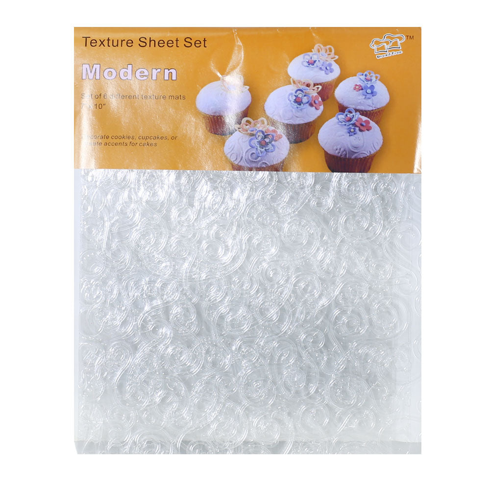 Modern 6 Design Texture Mat Set