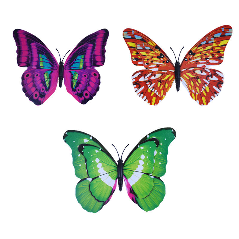 Magnet Decoration Butterfly 3Pcs Pack