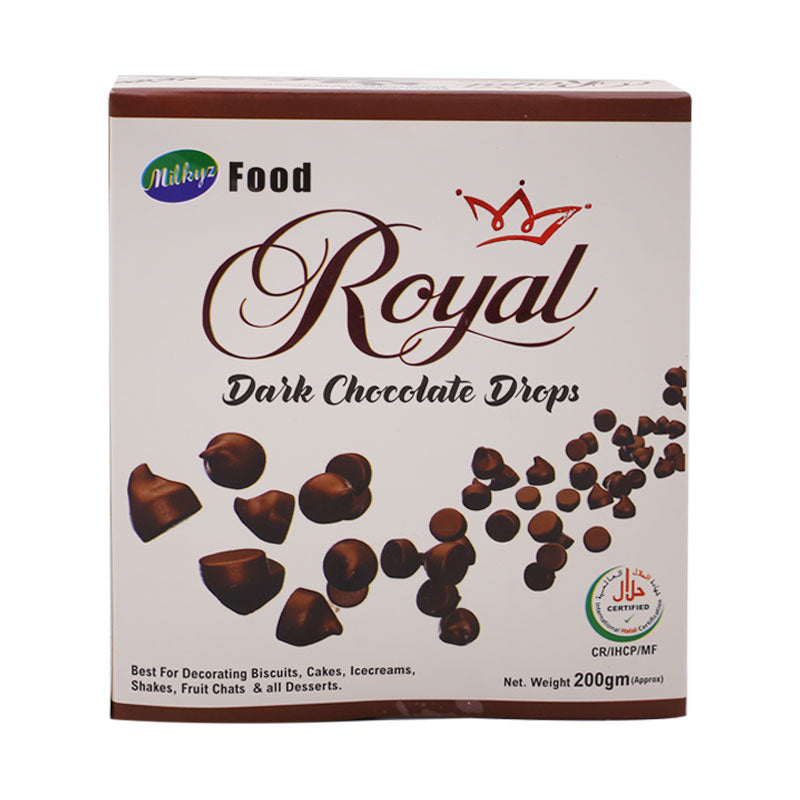 Milkyz Food Royal Dark Chocolate Dips 200g