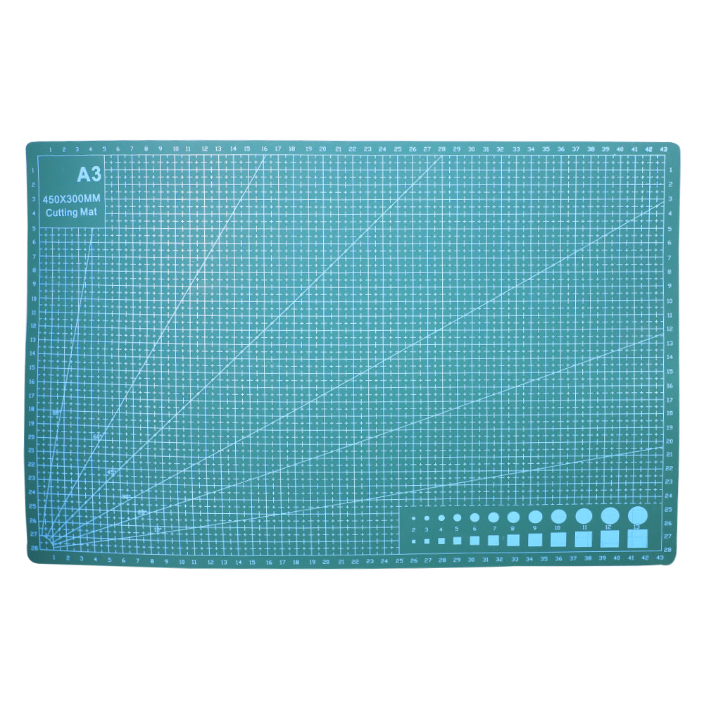 Flexible Cutting Mat Double Sided A3 Size (450x300mm)