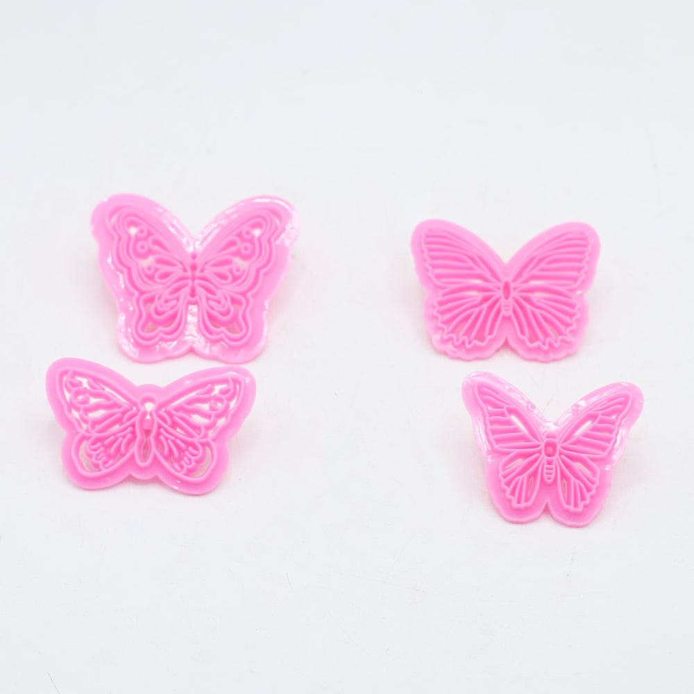 Butterfly Cookie Cutter 4Pcs Set