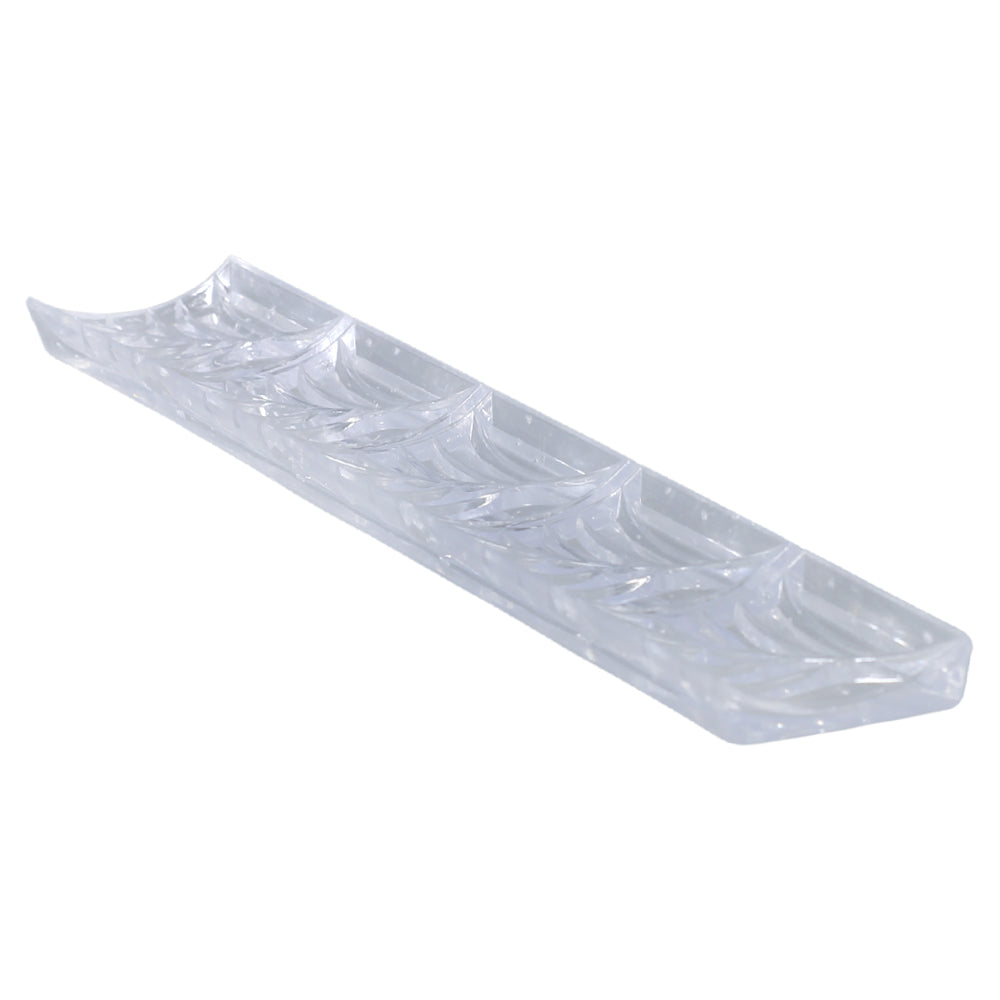Leaf Pattern Acrylic Cookie Stamp