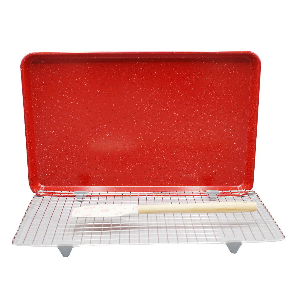Baking Tray And Spatula 2Pcs set