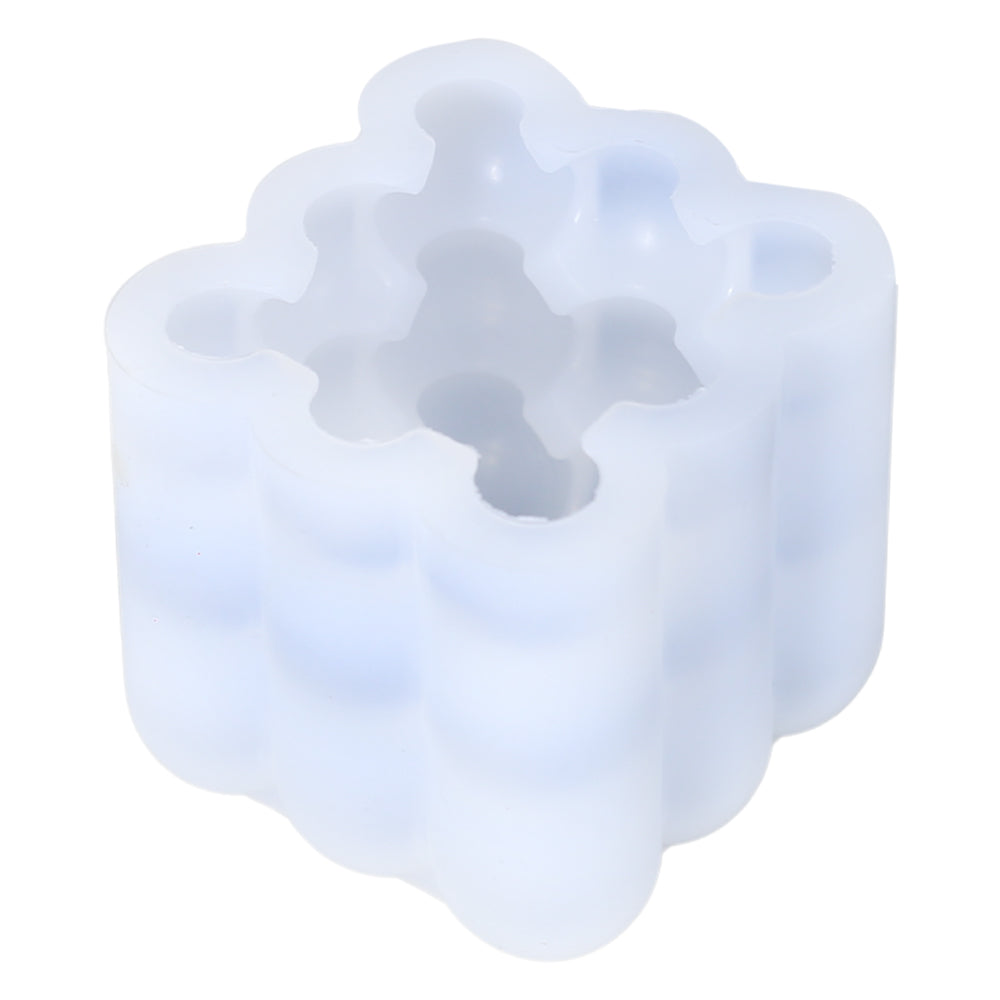 3D Bubble Cube Silicone Candle Mold
