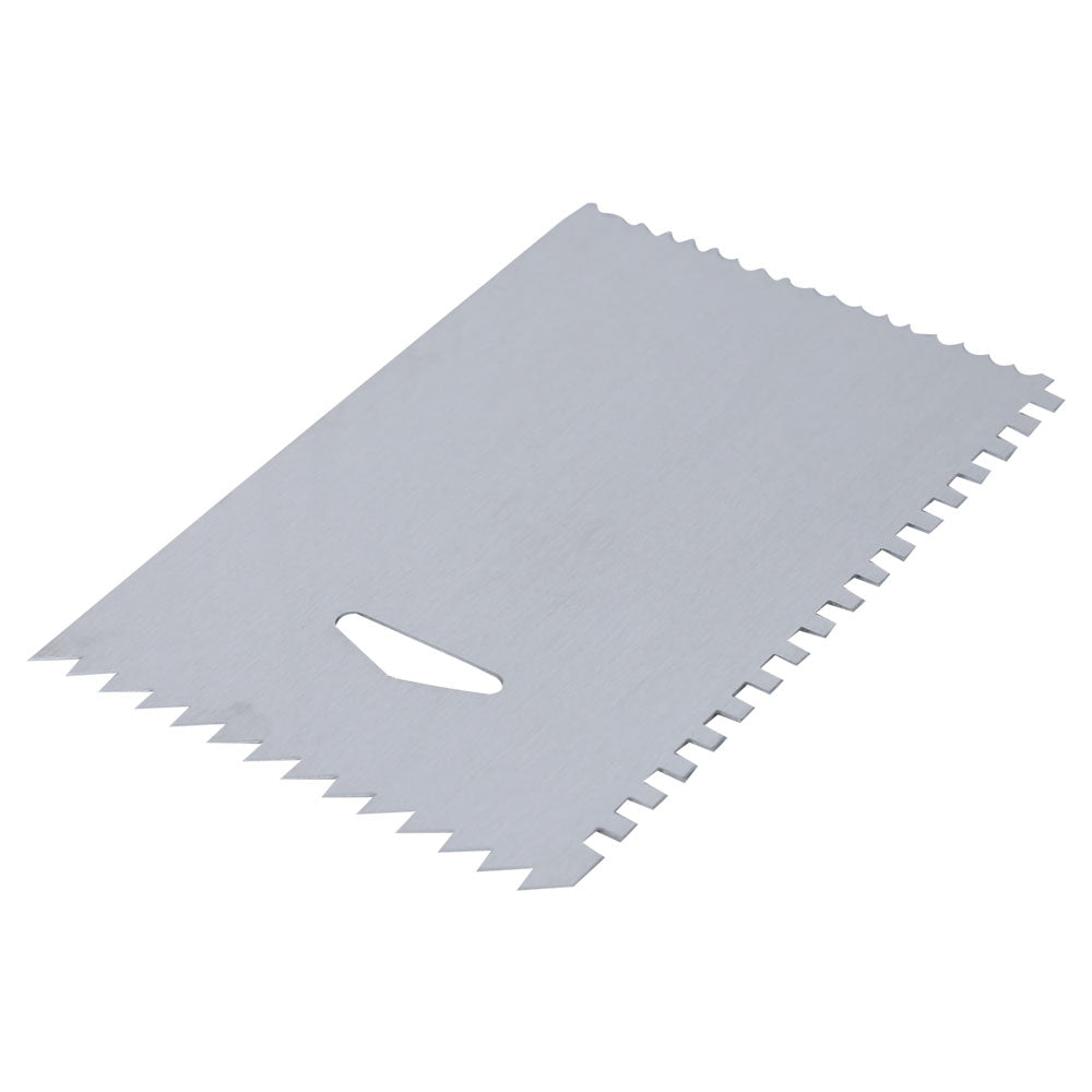 Stainless Steel Cake Comb Scraper (Pattern 8)