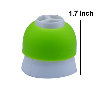 3 Colors Icing Piping Bags Holding Nozzle Adapter Coupler Plastic for Tricolor Frosting Decoration