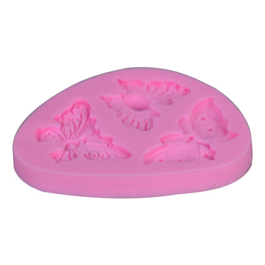 3 Different Butterflies Silicone Fondant Mold