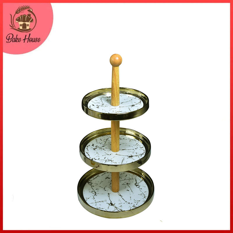 3 Tier Ceramic Cupcake Stand High Quality