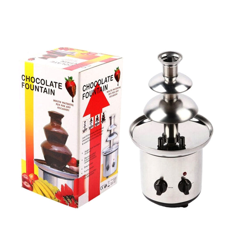 3 Tier Chocolate Fountain Stainless Steel
