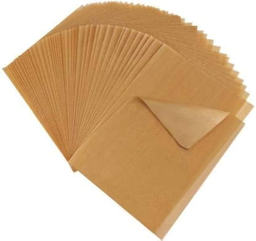 A4 Size Brown Baking Paper 100Pcs Pack