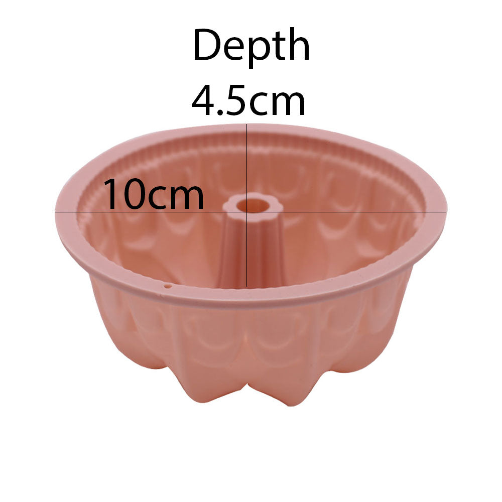 Silicone Bundt Baking Mold 9.5cm