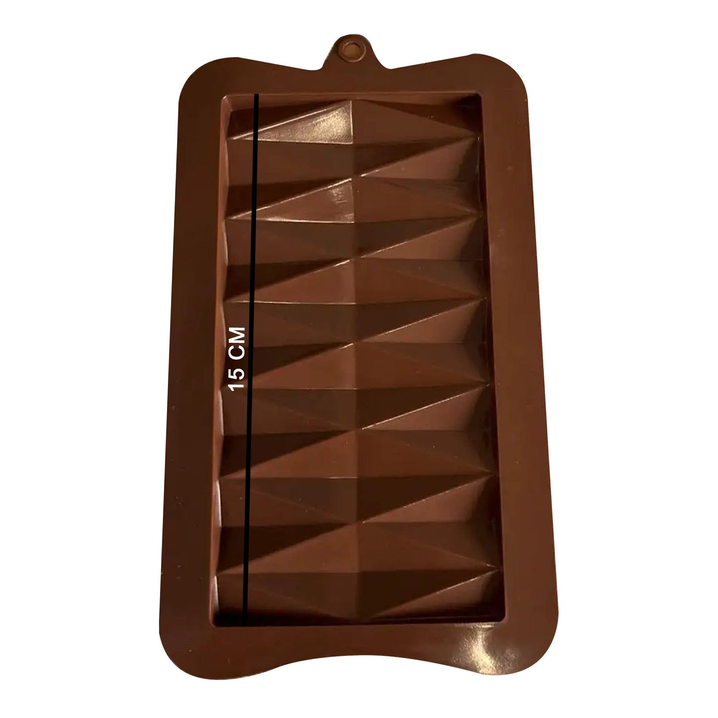Rhombus Design Chocolate Bar Silicone Mold